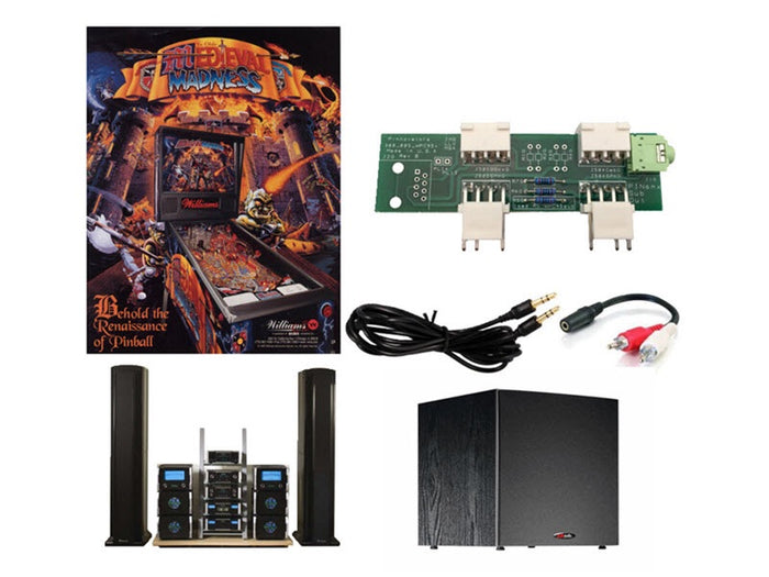 PINsub Subwoofer Kit for Williams / Bally WPC95 Systems