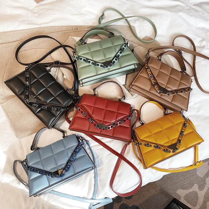 Plaid Handbags/Sling Bags fashionnsio
