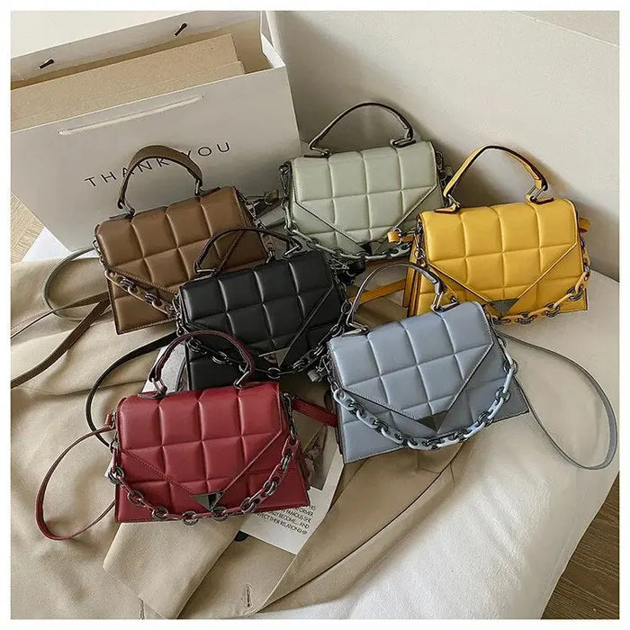 Plaid Handbags/Sling Bags fashionnsio
