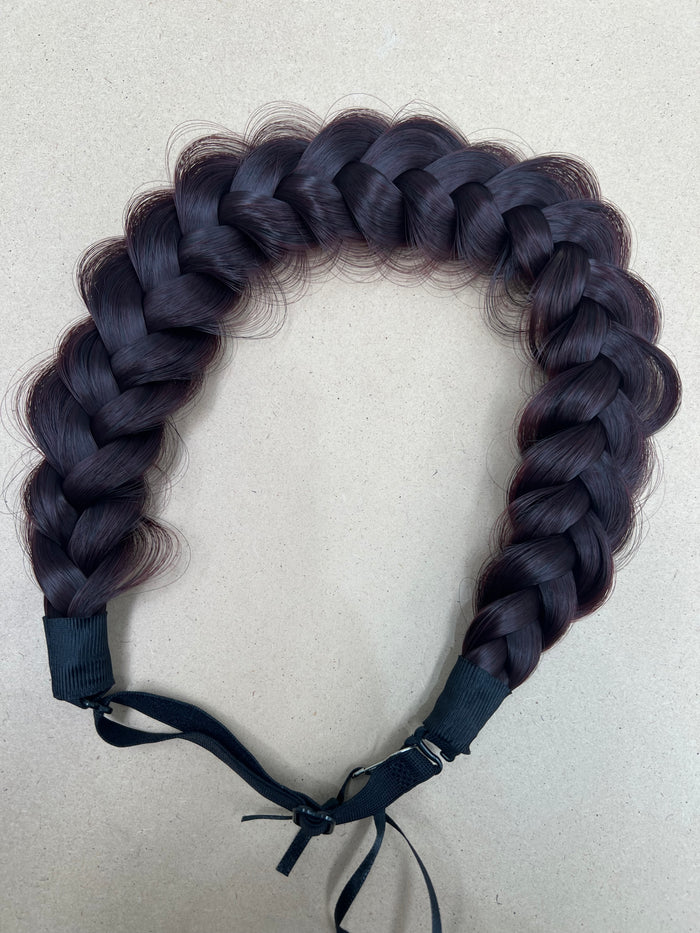 Plait Headband Chocolate Brown