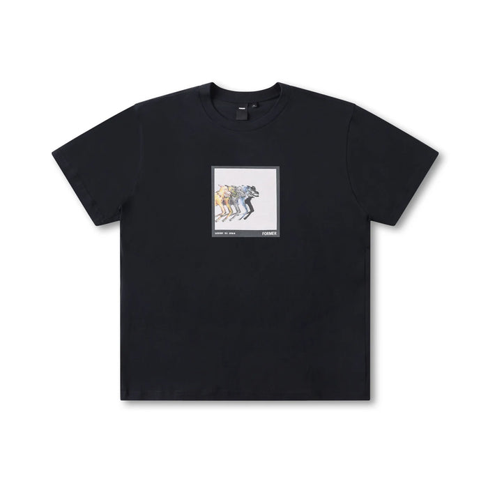 Polera FORMER Erratic Black