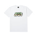 Polera HUF Chrome Grit S/S Tee White