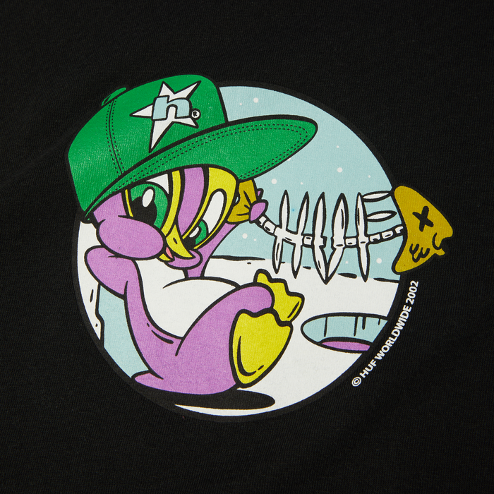 Polera HUF Deep Freeze S/S Tee Black