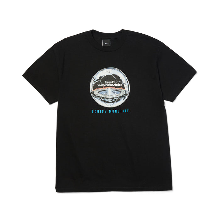Polera HUF Equipe Mondiale S/S Tee Black