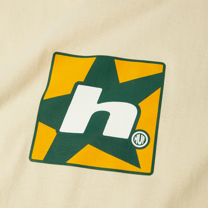 Polera HUF H Star Multi S/S Tee Bleach