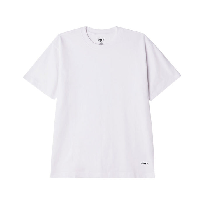 Polera OBEY Standard SS 2 Pack White