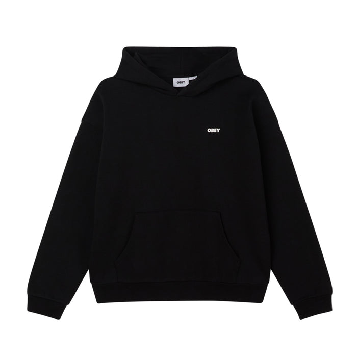 Poleron OBEY Bold Icon Extra Heavy Hood Black