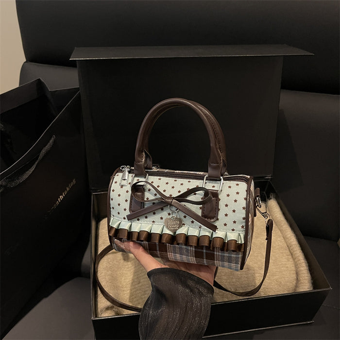 Polka Dot Bow Handbags - Fashionnsio