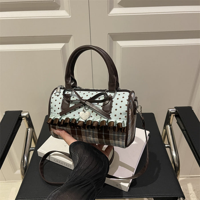 Polka Dot Bow Handbags - Fashionnsio