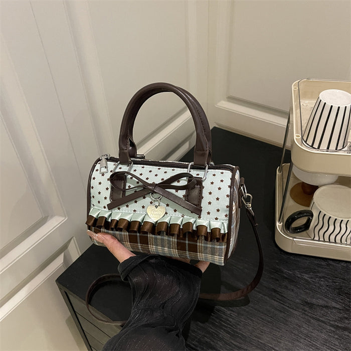 Polka Dot Bow Handbags - Fashionnsio
