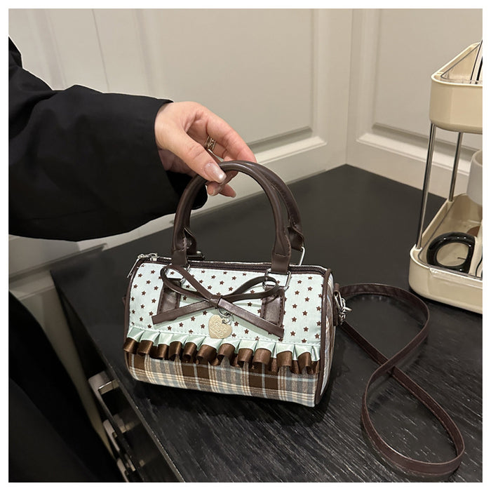 Polka Dot Bow Handbags - Fashionnsio