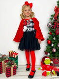 Little Girls Cute Fall Plaid Ruffled Tutu Dress - Mia Belle Girls