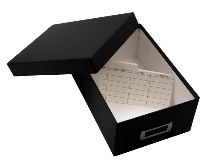 Print File Photo Storage Box