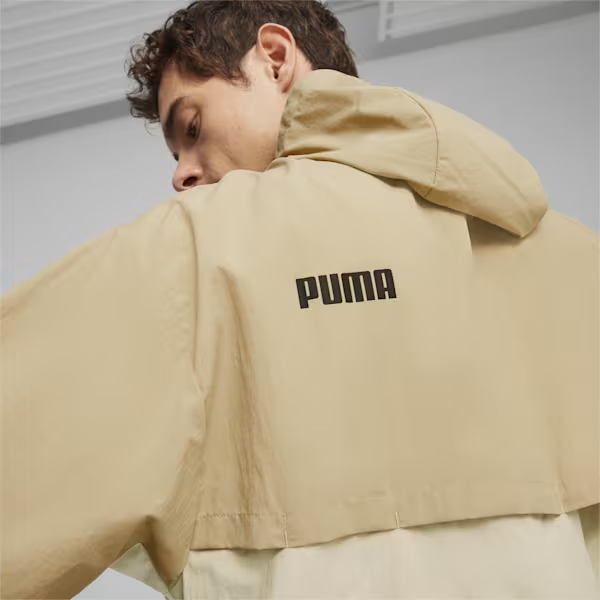 PUMA Colorblock Hooded Windbreaker 67538783