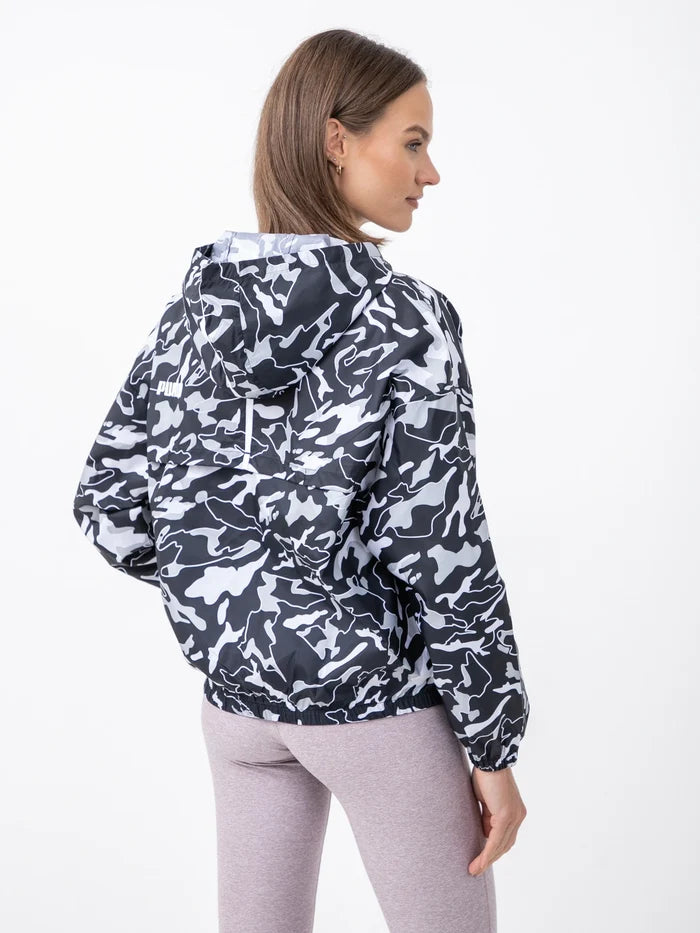 Puma Loose-fit Windbreaker Black Women's Windbreaker 84749101