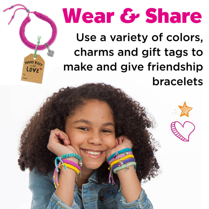Quick Knit Charm Bracelets DIY Craft Kit
