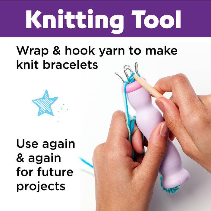 Quick Knit Charm Bracelets DIY Craft Kit
