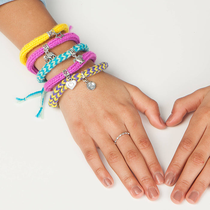 Quick Knit Charm Bracelets DIY Craft Kit