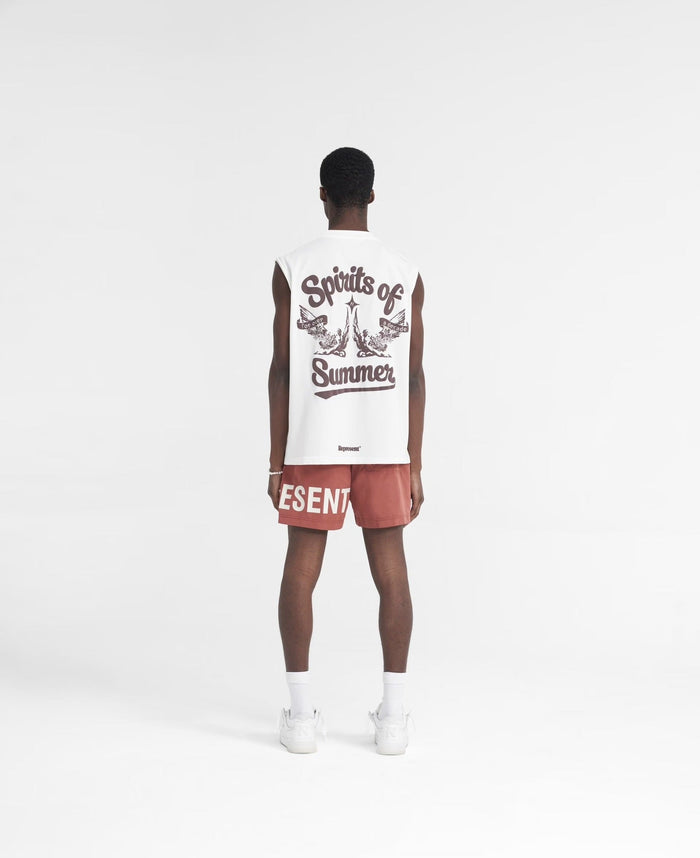REPRESENT CDouble Flying Man logo letter slogan logo waistcoat T-Shirt