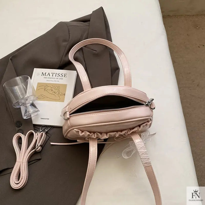 Bow Tie Bandage Shoulder Bags - Bow Bag - Fashionnsio