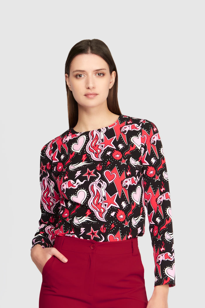 Rock You Top (Red)