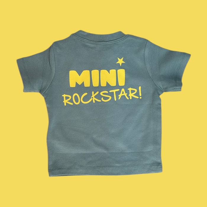 Rock2Recovery Mini Rockstar T-shirt - Sage Green