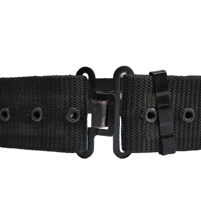 Romanian Army Black Web Belt - Value Grade - Romanian Army Surplus - Belts