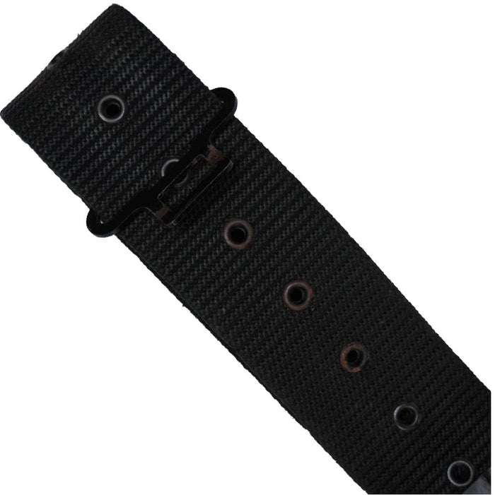 Romanian Army Black Web Belt - Value Grade - Romanian Army Surplus - Belts