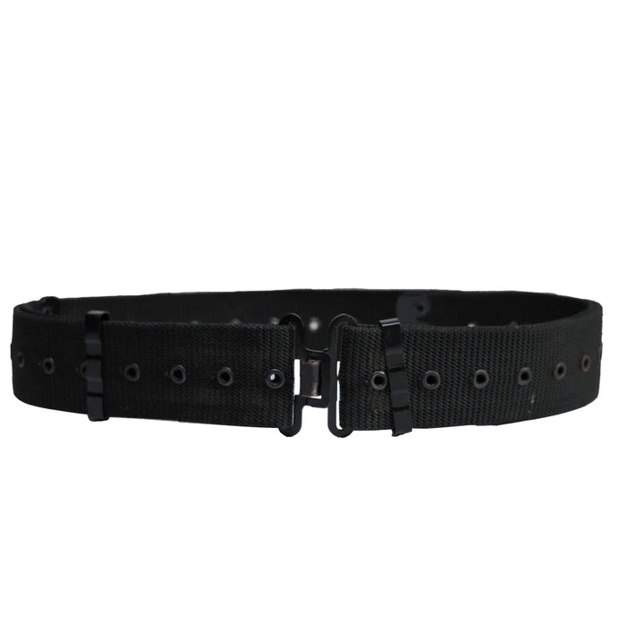 Romanian Army Black Web Belt - Romanian Army Surplus - Belts