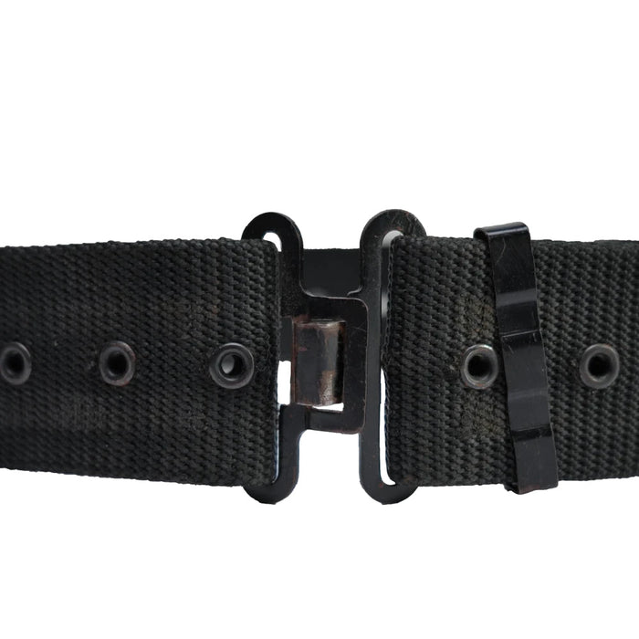 Romanian Army Black Web Belt - Romanian Army Surplus - Belts