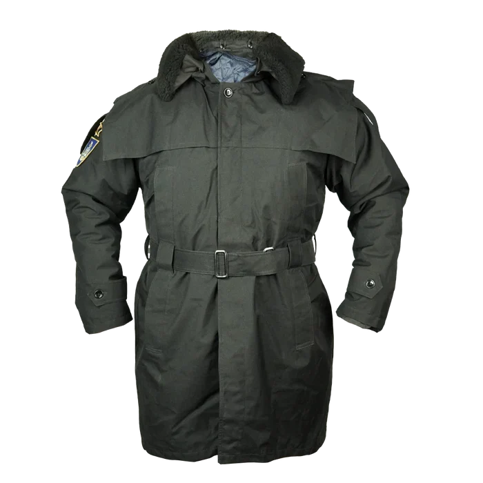 Romanian Naval Academy Black Parka - Romanian Army Surplus - Parkas