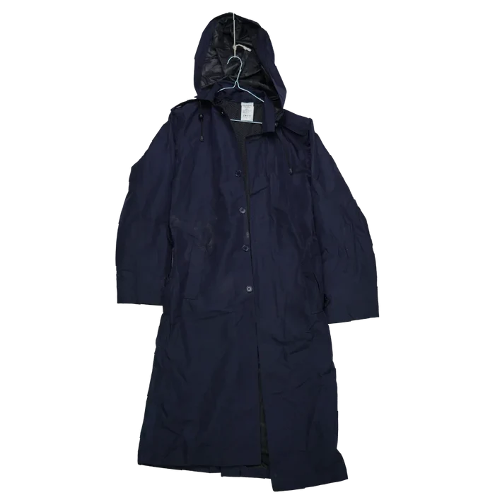 Romanian Navy Waterproof Trenchcoat - XSmall - Romanian Army Surplus - Rain Jackets