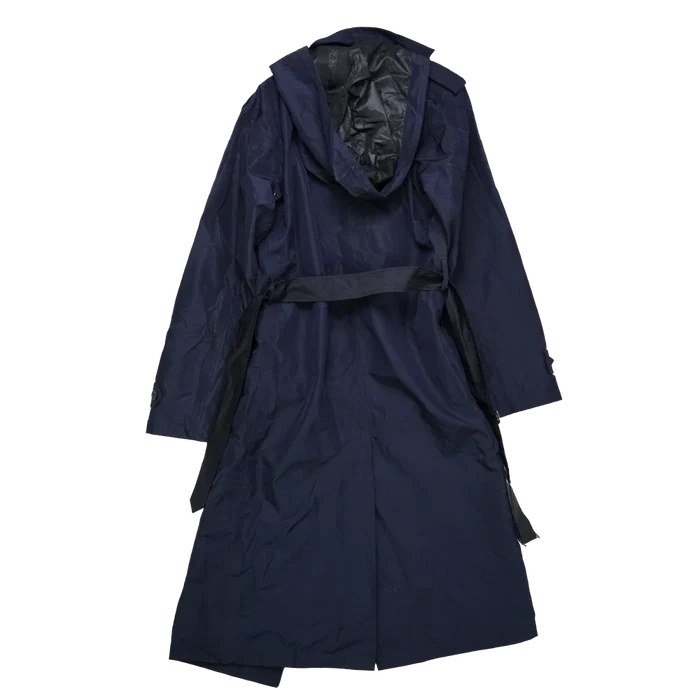 Romanian Navy Waterproof Trenchcoat - XSmall - Romanian Army Surplus - Rain Jackets