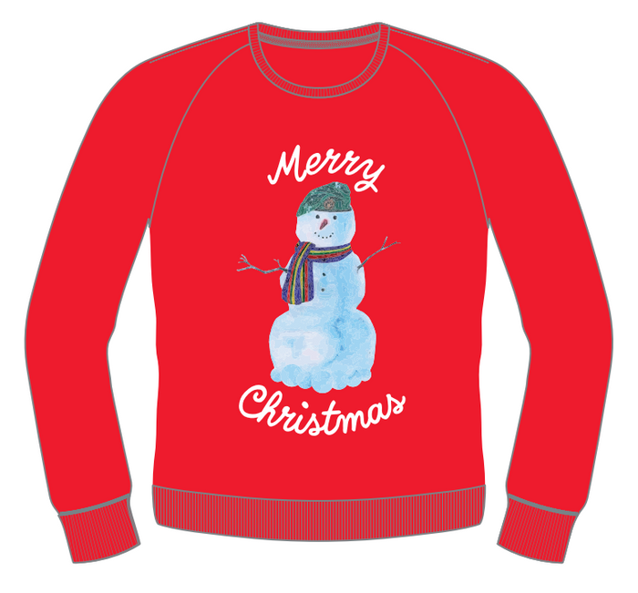 Royal Marines Snowman Christmas Sweatshirt