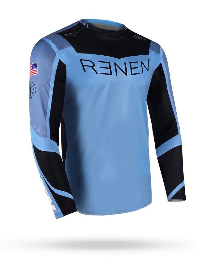 S225 "RESET" Jersey - Carolina blue