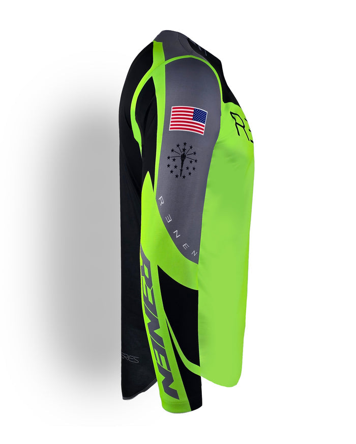 S225 "RESET" Jersey - Neon Green