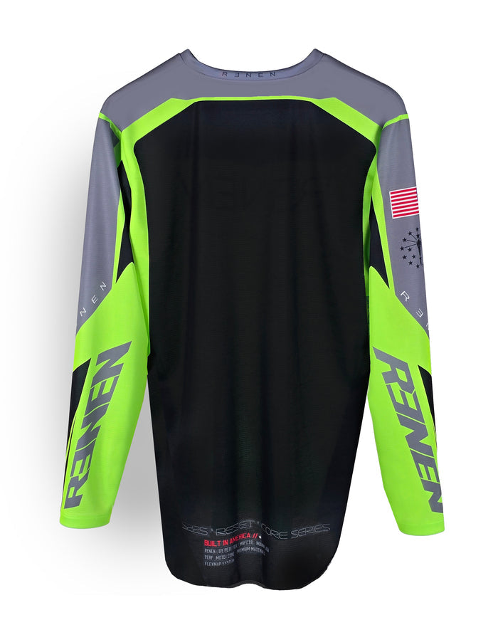 S225 "RESET" Jersey - Neon Green
