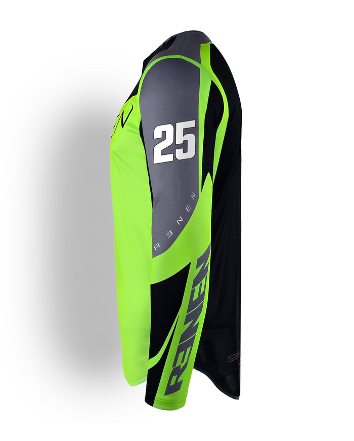 S225 "RESET" Jersey - Neon Green