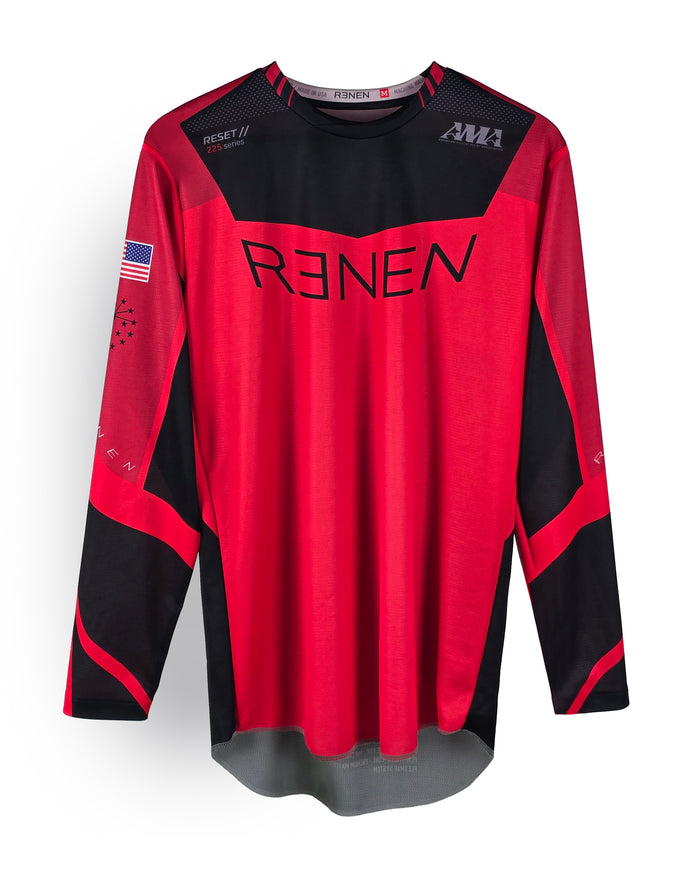 S225 "RESET" Jersey - Racing Red