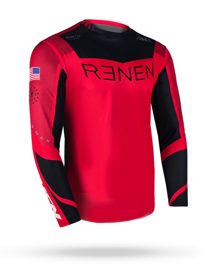 S225 "RESET" Jersey - Racing Red