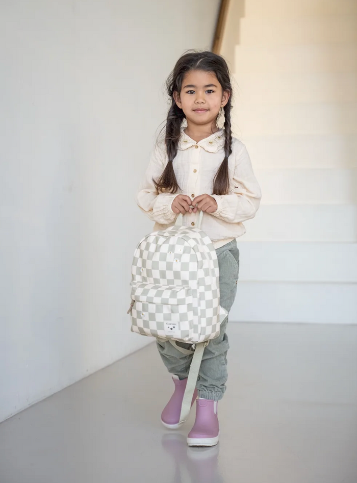 Sac à dos | Damier pâquerettes