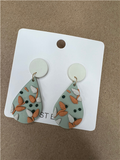 Sage earrings