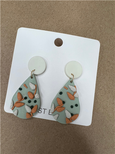 Sage earrings