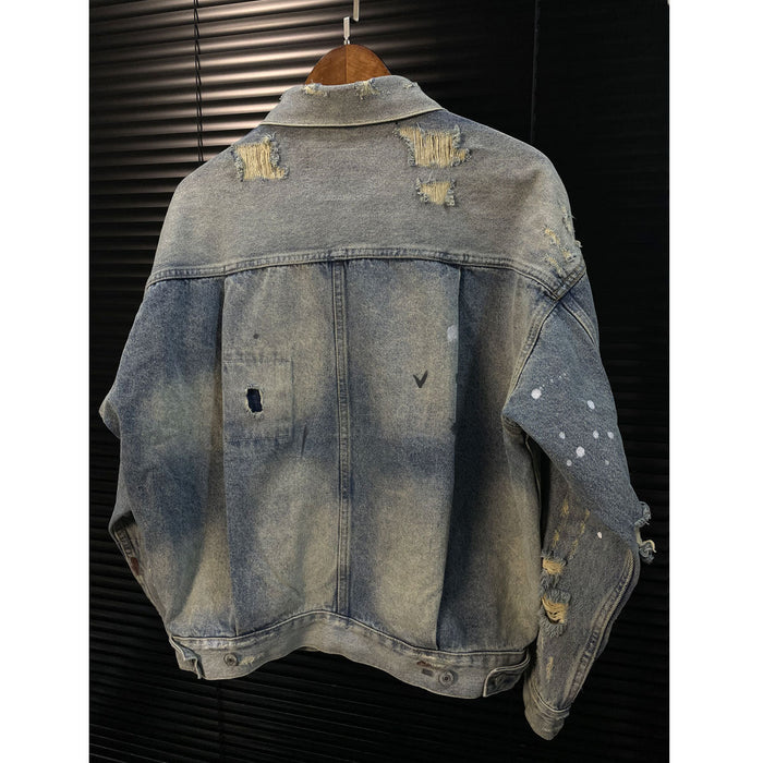 SAINT MICHAEL  Flap Pockets Denim Jacket