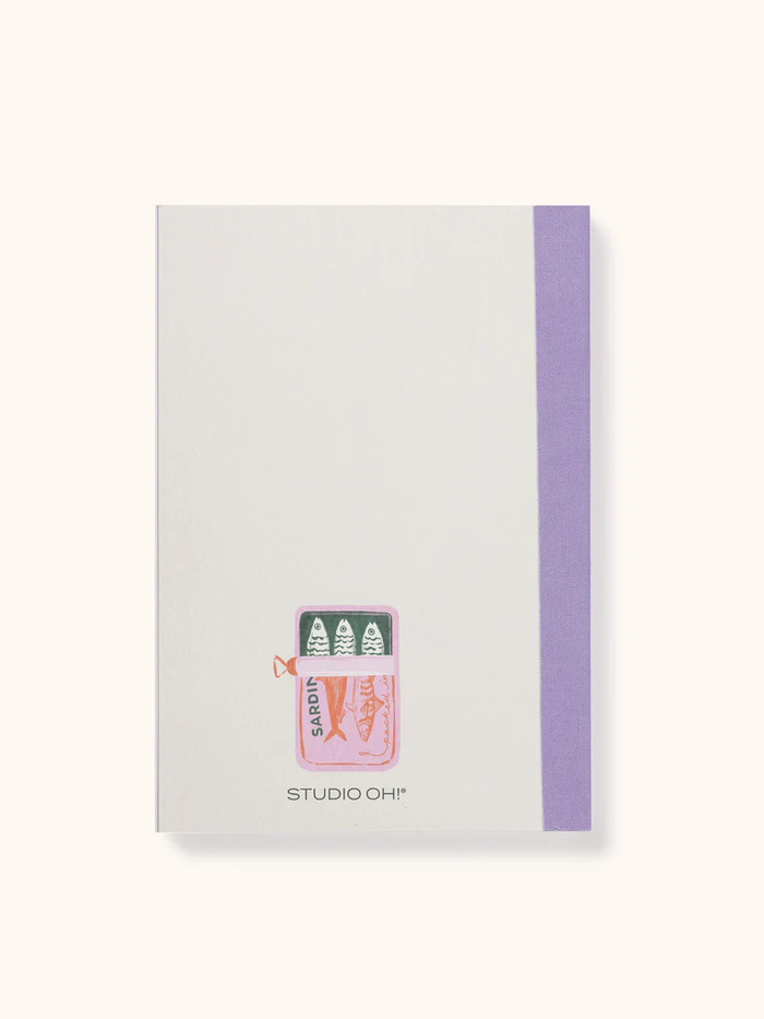 Sardine Snack Artisan Notebook