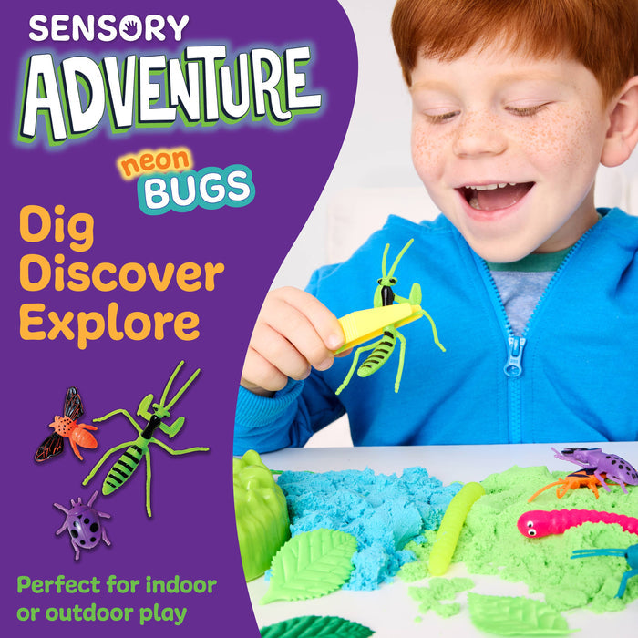 Sensory Adventure Neon Bugs