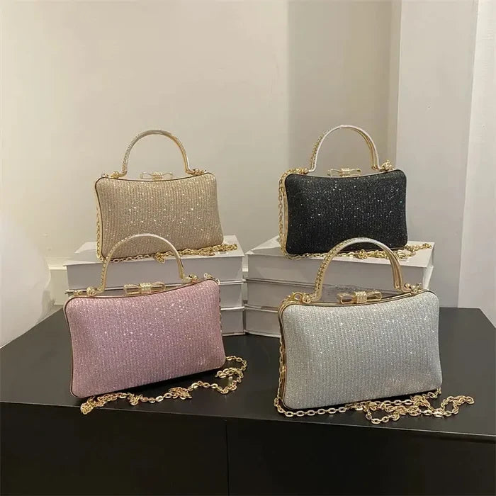 Sequins Diamond Clutch Handbags fashionnsio