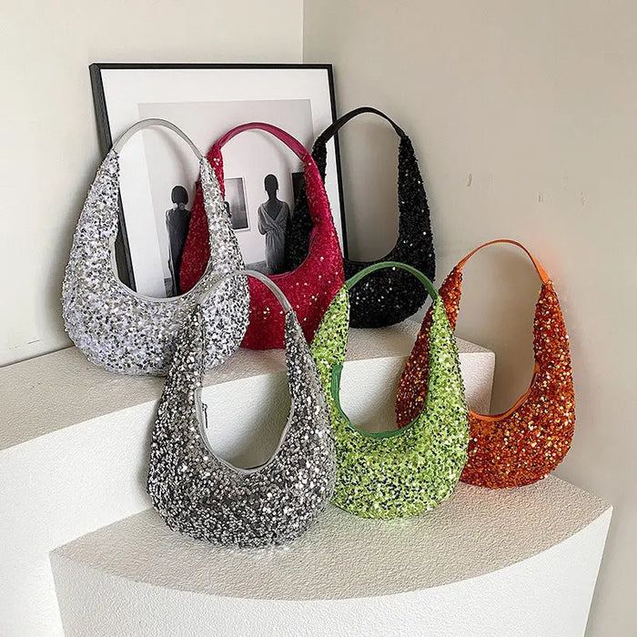 Sequins Shoulder Bags fashionnsio