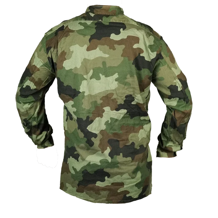 Serbian M93 Woodland Field Shirt - Serbian Army Surplus - Field Shirts