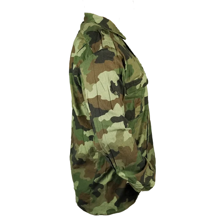 Serbian M93 Woodland Field Shirt - Serbian Army Surplus - Field Shirts